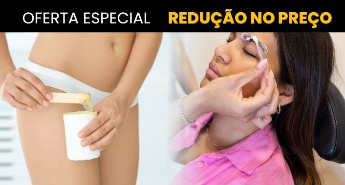 Studio R Beleza e Cuidados, Depilação de Contorno Completo + Design de sobrancelha no Studio R Studio R Beleza e Cuidados, Depilação de Contorno Completo + Design de sobrancelha no Studio R