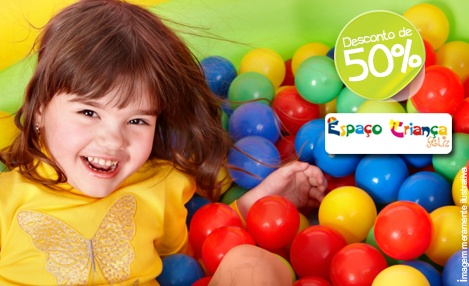 Os pequenos vão amar! 50% de desconto em 01 Hora de Brincadeira. De R$ 24,00 por R$ 11,99 no Espaço Criança Feliz - Teresina Shopping Maior desconto e melhor oferta em compra coletiva em Teresina: Os pequenos vão amar! 50% de desconto em 01 Hora de Brincadeira. De R$ 24,00 por R$ 11,99 no Espaço Criança Feliz - Teresina Shopping