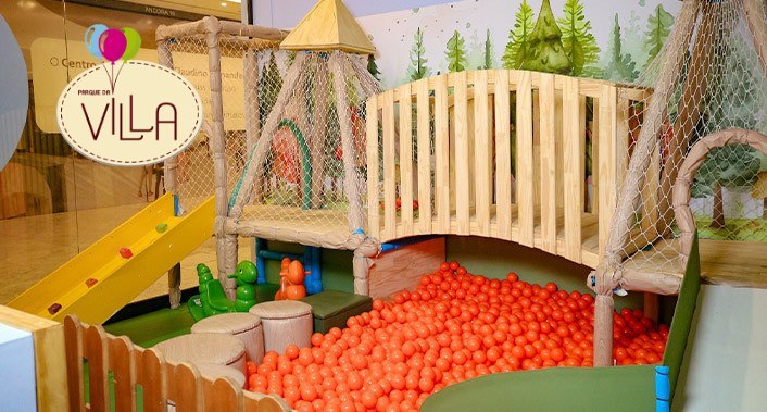 Parque da Villa, 1 hora na brinquedoteca do Parque da Villa - Teresina Shopping