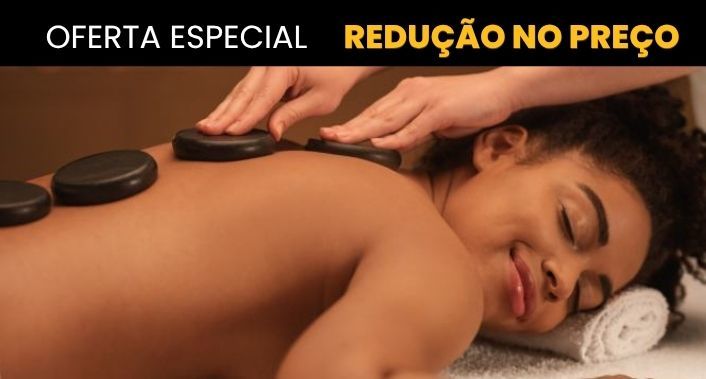Raísa Lívia Estética Avançada, Massagem Relaxante + Pedras quentes + Ventosaterapia + Liberação com Pistola