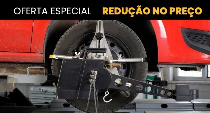 Gold Car Auto Center , 1 Alinhamento + 4 Balanceamentos computadorizados na Gold Car Auto Center