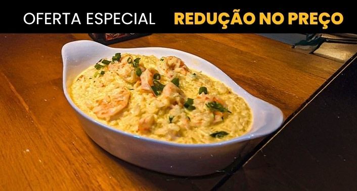 João do Caranguejo, Sabor do Mar no Prato: Risoto de Camarão no João do Caranguejo