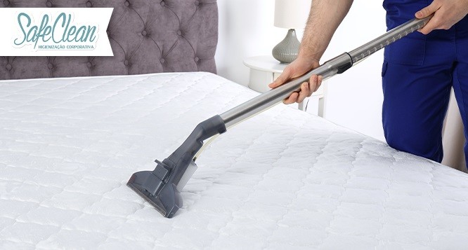 Higienização de Colchão ou Cama Box (Solteiro ou Casal) na Safe Clean Higienização de Colchão ou Cama Box (Solteiro ou Casal) na Safe Clean