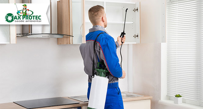 Dedetização contra pragas em áreas internas e externas (até 120m²) na Max Protec Dedetização contra pragas em áreas internas e externas (até 120m²) na Max Protec