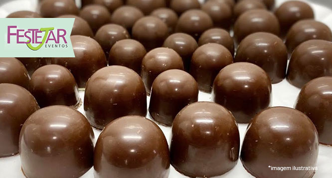 01 Cento de Trufas médias (2 recheios por cento) na Festejar Eventos 01 Cento de Trufas médias (2 recheios por cento) na Festejar Eventos