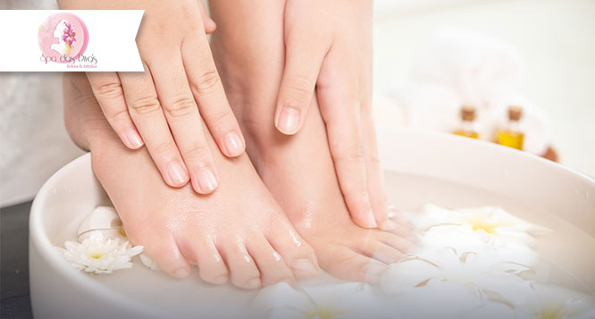 Spa dos Pés: Manicure, Pedicure, Reflexologia, Esfoliação, Hidratação e mais Spa dos Pés: Manicure, Pedicure, Reflexologia, Esfoliação, Hidratação e mais