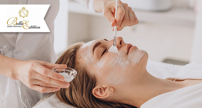 Pacote Facial com Peeling de Diamante, extração, Firm Placcid e Vitamina C Pacote Facial com Peeling de Diamante, extração, Firm Placcid e Vitamina C