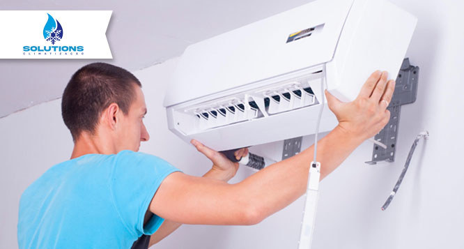 Instalação de Ar Condicionado Split de 7000 a 12000 Btus com a Solutions Instalação de Ar Condicionado Split de 7000 a 12000 Btus com a Solutions
