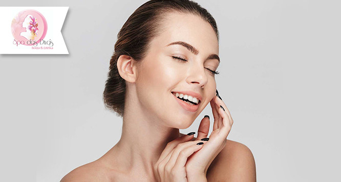 Limpeza de Pele com Extração de cravos + Peeling de Diamante + Alta Frequência Limpeza de Pele com Extração de cravos + Peeling de Diamante + Alta Frequência