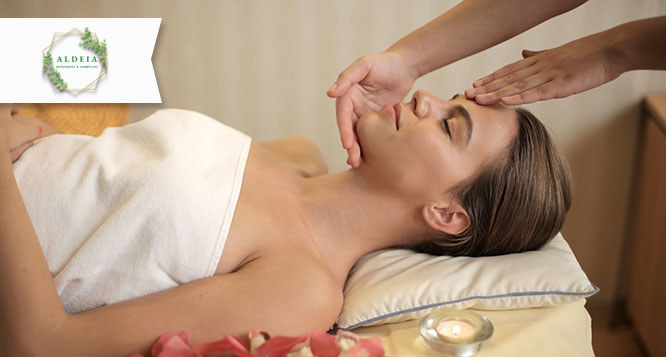 Massagem Champi + Massagem relaxante + Reflexologia podal na Aldeia Massagem Champi + Massagem relaxante + Reflexologia podal na Aldeia