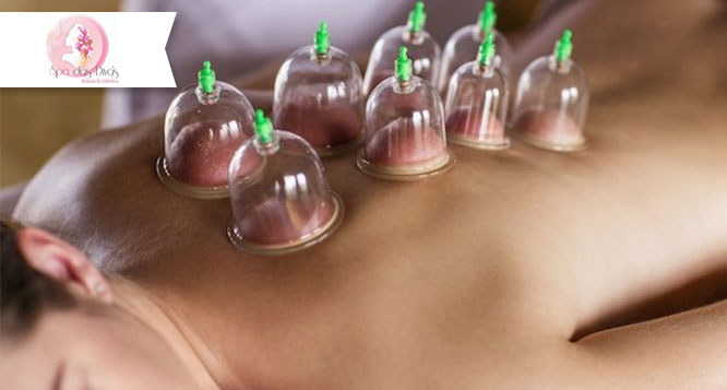 Ventosaterapia + Liberação Miofascial com pistola no Spa das Divas Ventosaterapia + Liberação Miofascial com pistola no Spa das Divas